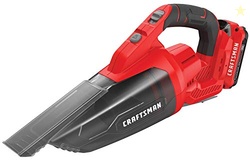CRAFTSMAN V20 Cordless Hand Vacuum, 45 CFM, 2 Stage Filtration System 