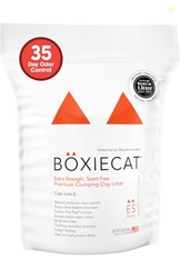 Boxie Extra Strength 35 Day Odor Control Clumping Clay Cat & Kitty Lit
