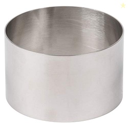Ateco Stainless Steel Ring Mold, 3.5 by 2.1-Inches High, Compatible wi