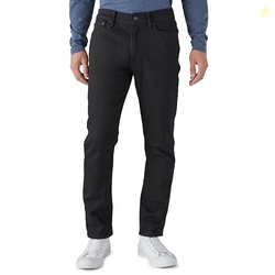 Lucky Brand Men 410 Athletic Fit Jean, Black Rinse, 34W x 32L