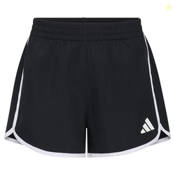 Adidas Girls' Woven Pacer Short, Black Adi, Large