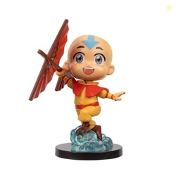 Jazwares Avatar: The Last Airbender Aang - 4-Inch Mini Figure in Kawai