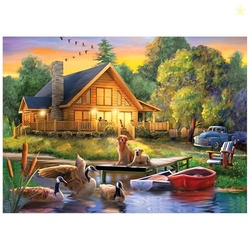 RoseArt - Puzzle Collector - Guardians of The Lake, 1000 Piece Jigsaw 