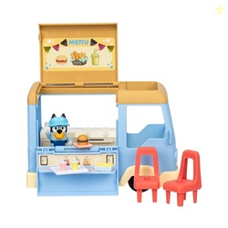 Bluey Lets Play Chef Food Truck Playset, Convertible Food Truck Toy wi