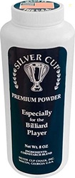 Silver Cup Billiard/Pool Premium Powder Hand Chalk, 8 Ounce Shaker Bot