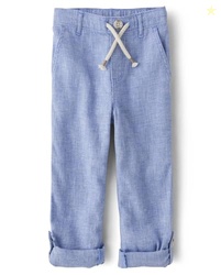 Gymboree,and Toddler Drawstring Linen Pants,Boy That's Blue,18-24 Mont