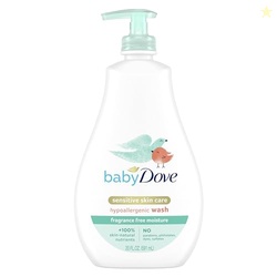 Baby Dove Sensitive Skin Care Baby Wash Fragrance Free Moisture For Ba
