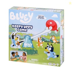 Bluey Keepy Uppy Game, Motorized Toddler Game with Bingo and Chilli Ch