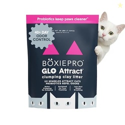 Boxie Glo Clumping Clay 30 Day Odor Control Cat Litter, 99.9% Dust-Fre