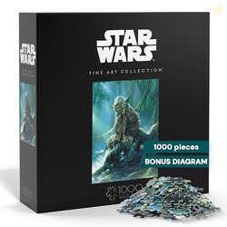 Buffalo Games - Star Wars - Yoda - 1000 Piece Jigsaw Puzzle For Adults