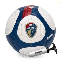 Franklin Sports NWSL North Carolina Courage Soccer Ball - Kids Mini Si