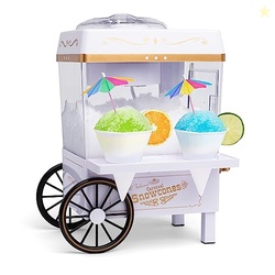 Nostalgia Snow Cone Shaved Ice Machine - Retro Table-Top Slushie Machi