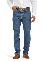 Wrangler Mens George Strait Cowboy Cut Slim Fit Jean, Dark Stone, 29x3
