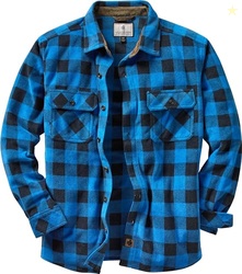 Legendary Whitetails Mens Long Sleeve Fleece Button Up Shirt, Liberty 