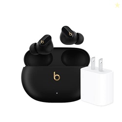 Beats Studio Buds + in Black with Apple 20W USB-C Power Adapter