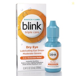 BLINK Triple Care Eye Drops for Dry Eyes, Lubricant Eye Drops, Soothin