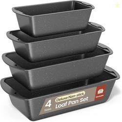 Nonstick Loaf Pan Set Pack of 4