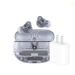 Beats Studio Buds + in Transparent with Apple 20W USB-C Power Adapter
