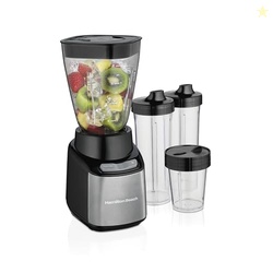Hamilton Beach MultiBlend Smoothie Blender with 4 Shatterproof BPA Fre
