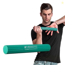 THERABAND FlexBar Resistance Bar, Medium, Green Flex Therapy Bar for P
