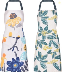 2 Pack Floral Apron