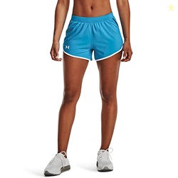 Under Armour Women's Fly by 2.0 Running Shorts, (419) Capri/Petrol Blu