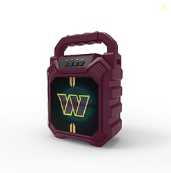 SOAR NFL XL ShockBox Wireless Bluetooth Speaker, Washington Commanders