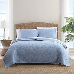Tommy Bahama - Twin Quilt Set, Soft Cotton Bedding with Matching Sham,