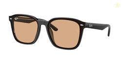 Ray-Ban RB4392D Sunglasses, Black/Brown, 66 mm