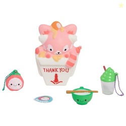 Smooshy Mushy 8-piece Bento Box Series 1 Riley Red Panda, Collectible 