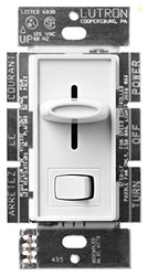 Lutron Electronics SFSQ-LF-WH Skylark Fan Control, White
