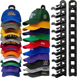 Livhil 2 Pack Hat Rack for Baseball Caps