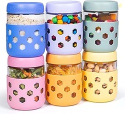 Gemice 6-Pack Containers with Lids