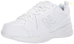 New Balance Men's 608 V5 Casual Comfort Cross Trainer, White/White, 12