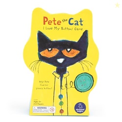 Educational Insights Pete The Cat I Love My Buttons Game - Shape Match
