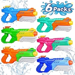 Quanquer 600cc Water Guns - 6 Pack AD