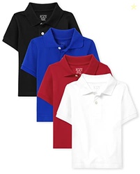 The Children's Place Baby Boys and Toddler Short Sleeve Pique Polo Shi