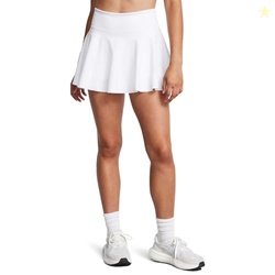 Under Armour Womens Motion Skort, (101) White / / Halo Gray, Large