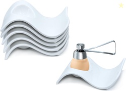 Egg cups and egg cutters