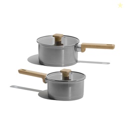 Carote 4-Piece Stainless Steel Saucepan Set 