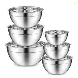Vesteel 6-Piece Mixing Bowl Set