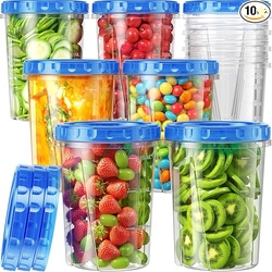 Canfanni 10 Pack Freezer Storage Containers Set