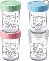 Glass Wide Mouth Mason Jar (4-Pack)