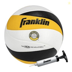 Franklin Sports PVF Real Pro Indoor Game Volleyball - Official Size Pr