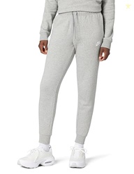 Nike Women's Sportswear Club Fleece Mid-Rise Joggers, Dark Grey Heathe