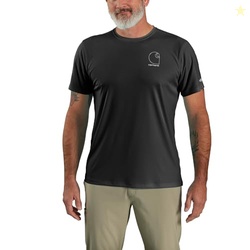 Carhartt Men's Force Sun Defender Lightweight Short-Sleeve Logo Graphi