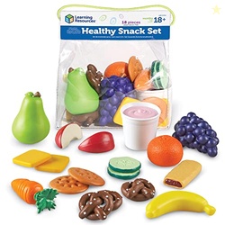 Learning Resources New Sprouts Healthy Snack Set - 18 Pieces, Ages 18+