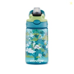 Contigo Kids Straw Water Bottle with AUTOSPOUT Lid 14oz. Dinos
