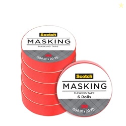 Scotch Expressions Masking Tape, .94 in x 20 yd, Great for Decorating,