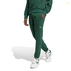 Adidas Men's All SZN Fleece Regular Tapered Pants, Collegiate Green, 3